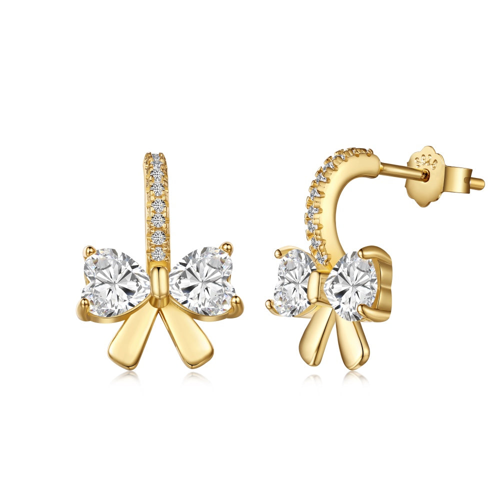Bow earrings