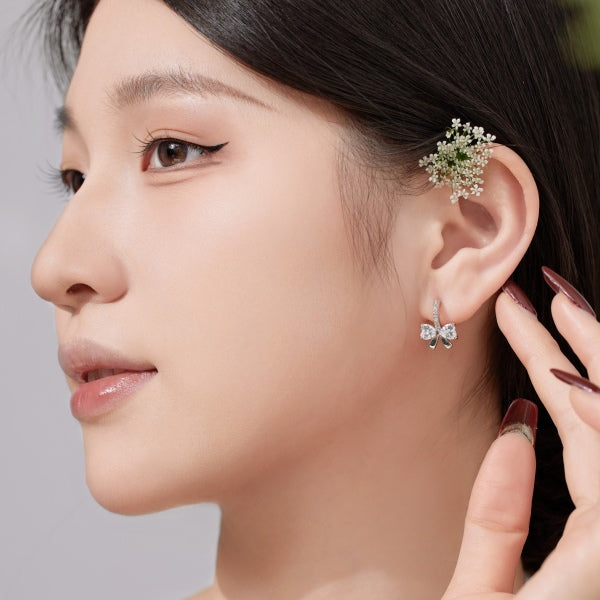 Bow earrings