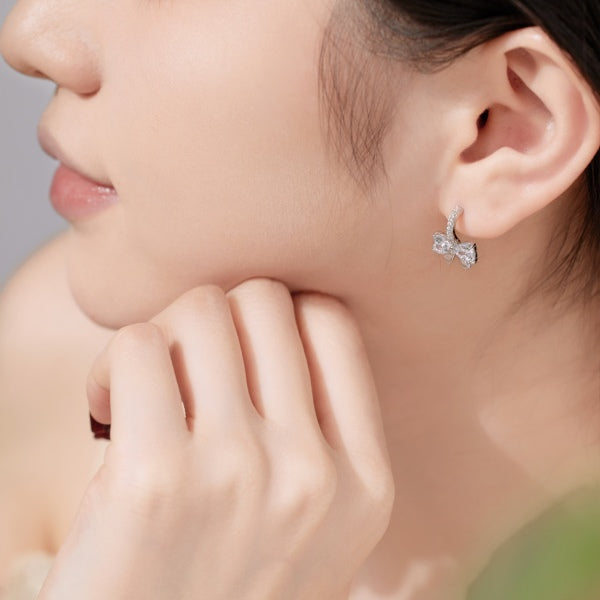 Bow earrings