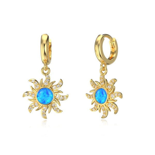 Sun earrings