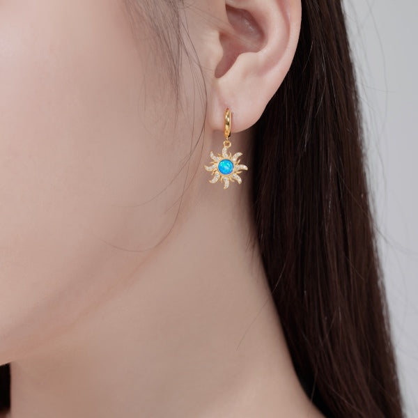 Sun earrings